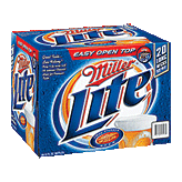 Miller Lite Beer Longneck 12 Oz Left Picture